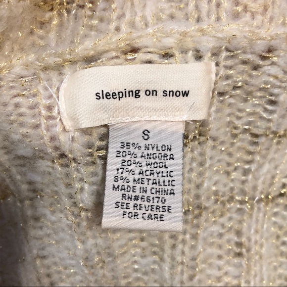 Anthro Sleeping on Snow Utopia Shrug Cardigan - Picture 8 of 8